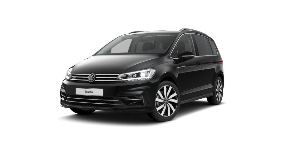 Volkswagen Touran, Touran HL 2,0 TDI 7DSG EVO, barva černá