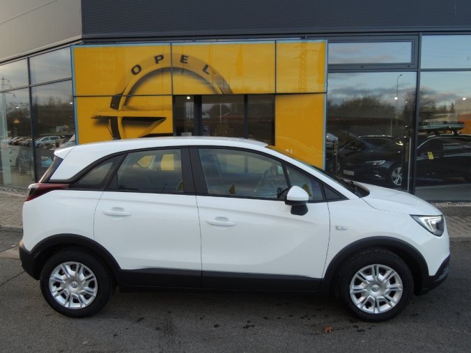 Opel Crossland X, SMILE 1.2T 81kW/110k AT6, barva bílá