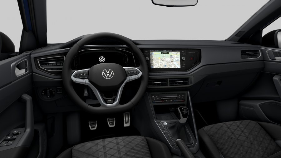 Volkswagen Taigo, Taigo R-Line 1,0 TSI 6G, barva modrá