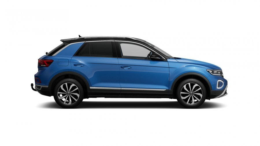 Volkswagen T-Roc, T-Roc Style 1,5 TSI 110 kW 6G, barva modrá