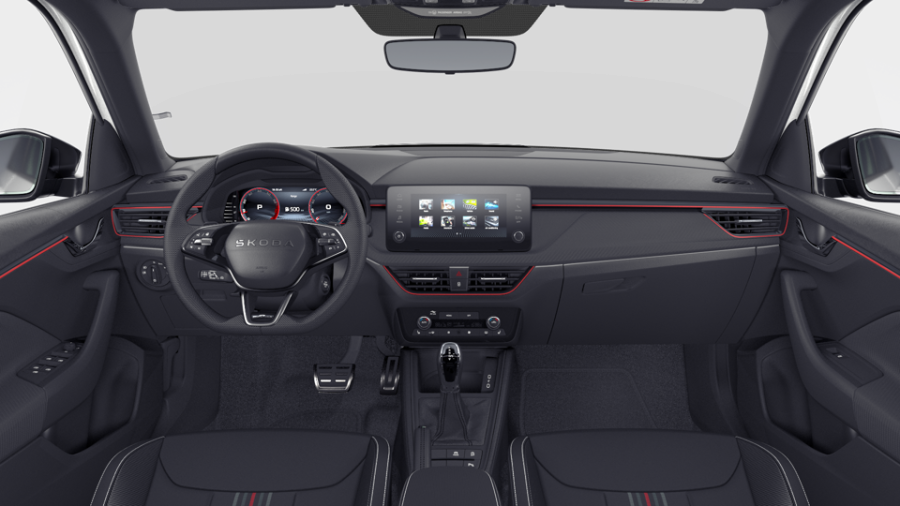 Škoda Kamiq, 1,5 TSI 110 kW 7° automatická DSG, barva bílá