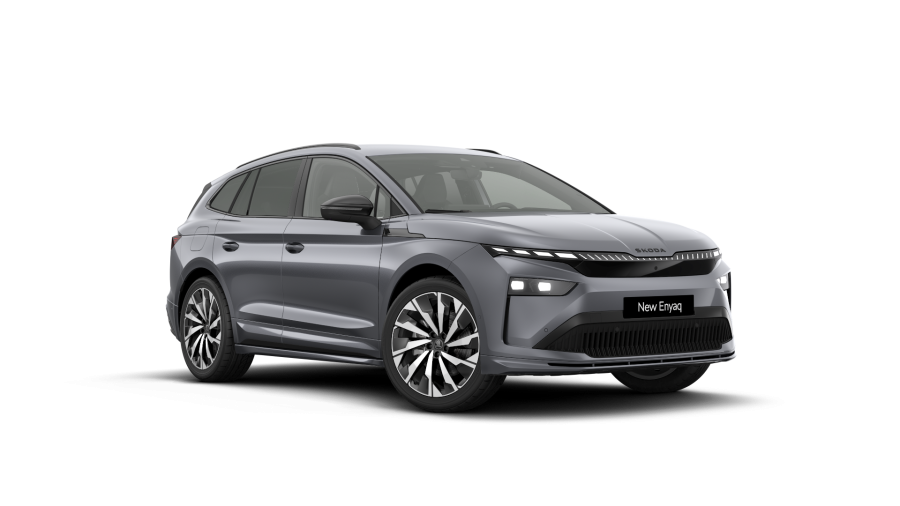 Škoda Enyaq iV, 82 kWh 1° automatická, barva šedá