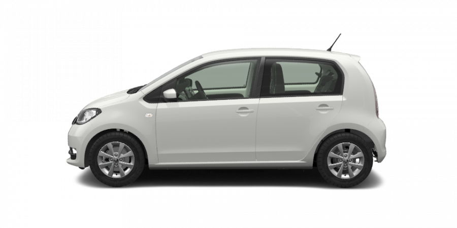 Škoda Citigo, 1,0 MPI 55 kW 5-stup. ASG, barva bílá