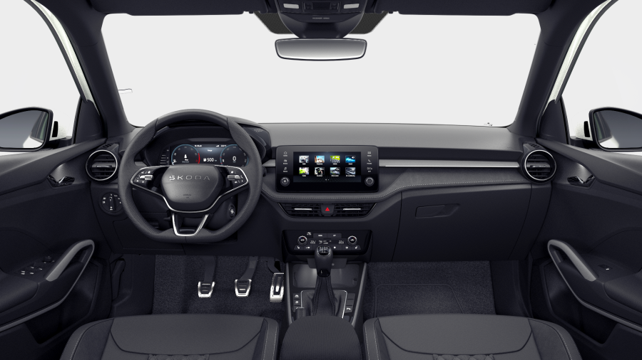 Škoda Fabia, 1,0 TSI 70 kW 5° manuální, barva bílá