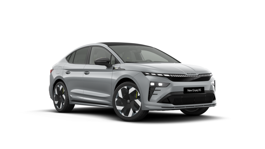 Škoda Enyaq iV, 82 kWh 250 kW 1° převodovka 4x4, barva stříbrná