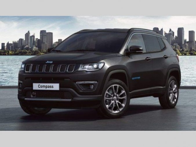 Jeep Compass, LIMITED 1.3 TURBO PHEV AT6 190, barva černá