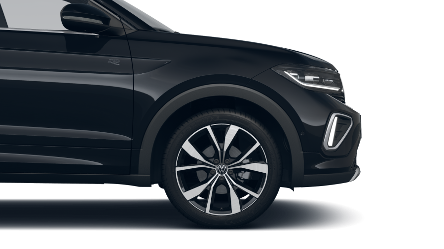 Volkswagen T-Cross, T-Cross R-Line 1.0 TSI 85 kW 7DSG, barva černá