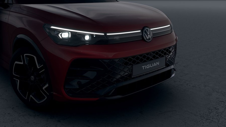 Volkswagen Tiguan, Tiguan R-Line 2,0 TDI 142 kW 4MOT, barva červená