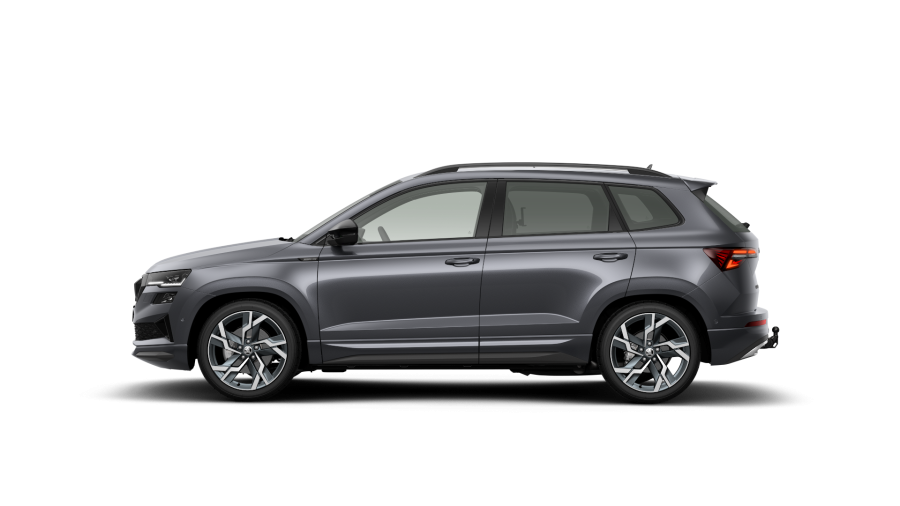 Škoda Karoq, 2,0 TSI 140 kW 7° automatická DSG 4x4, barva šedá