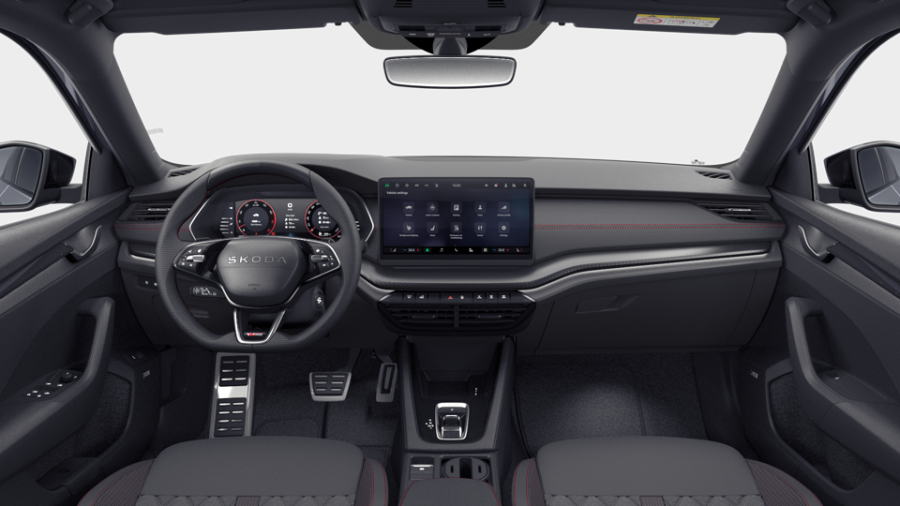 Škoda Octavia, 2,0 TSI 195 kW 7° automatická DSG, barva šedá