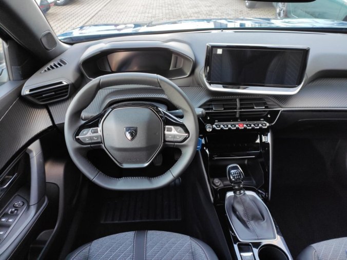 Peugeot 2008, Peugeot 2008 ALLURE 1.2 100k MAN6 2x kamera, barva modrá