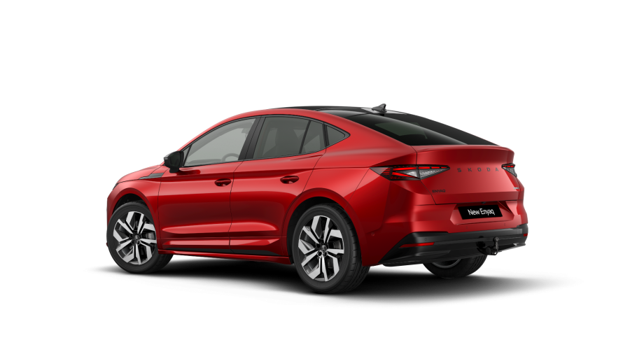 Škoda Enyaq iV, 82 kWh 210,00 kW 1° automatická 4x4, barva červená