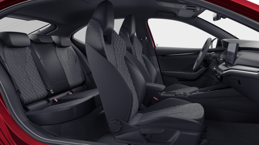 Škoda Octavia, 1,5 TSI m-HEV 110 kW 7° automatická DSG, barva červená