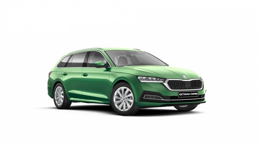 Škoda Octavia, 1,5 TSI 110 kW 7-stup. automat., barva zelená