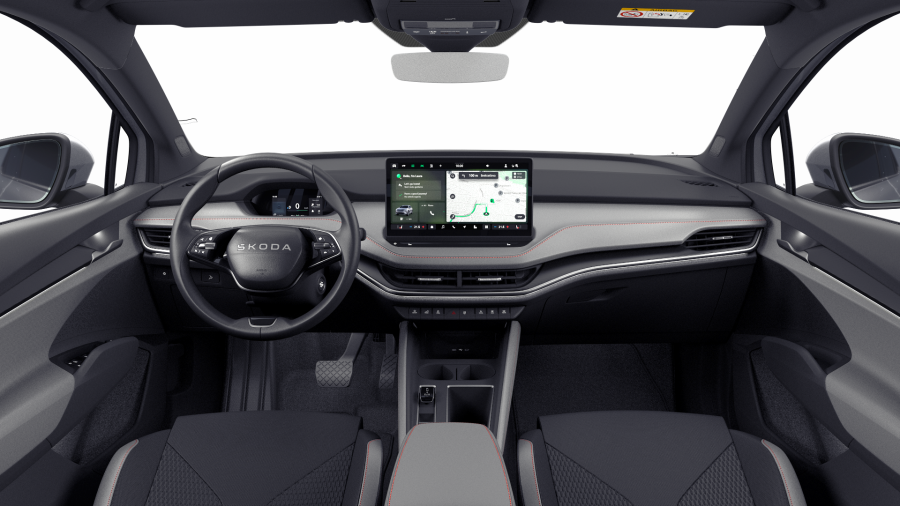 Škoda Enyaq iV, 82 kWh 210,00 kW 1° automatická, barva stříbrná