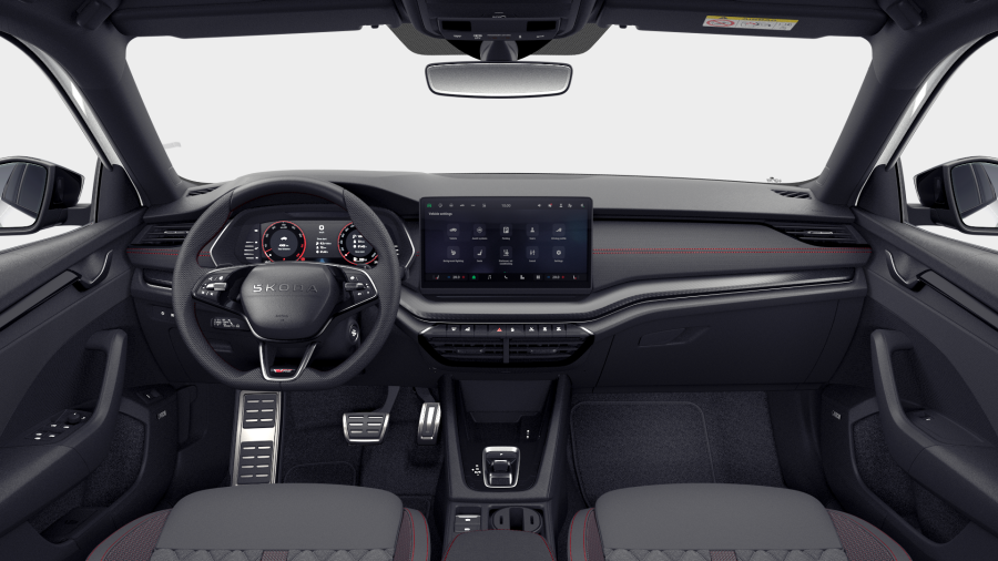 Škoda Octavia, 2,0 TSI 195 kW 7° automatická DSG, barva bílá