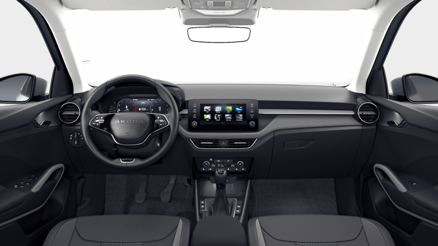 Škoda Fabia, 1,0 TSI 70 kW 5-stup. mech., barva stříbrná