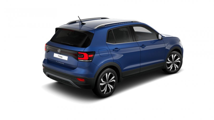 Volkswagen T-Cross, T-Cross Benefit Edition1,0 TSI 81kW 7DSG, barva modrá