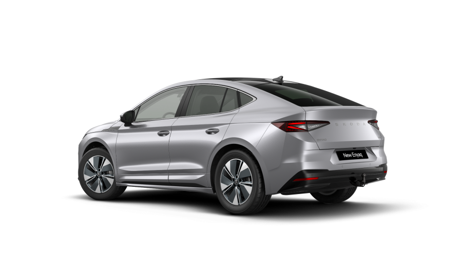 Škoda Enyaq iV, 82 kWh 210,00 kW 1° automatická 4x4, barva stříbrná