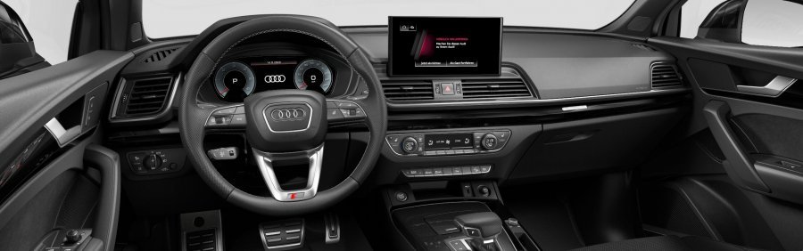 Audi Q5 Sportsback, Q5 SB S line 40 TDI 150kW quattro, barva černá