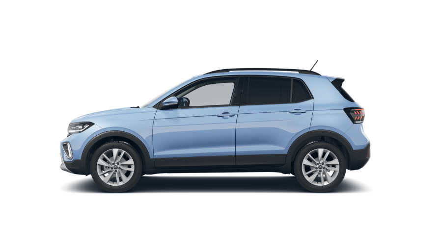 Volkswagen T-Cross, T-Cross People 1.0 TSI 85 kW 6G, barva modrá