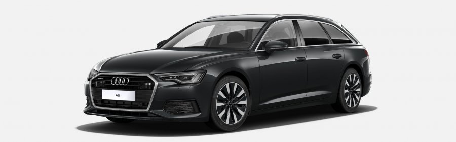 Audi A6, A6 Avant 40 TDI quattro, barva šedá