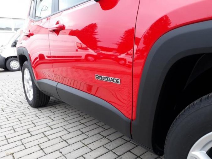 Jeep Renegade, 1.0 120PS LIMITED 4x2, barva červená