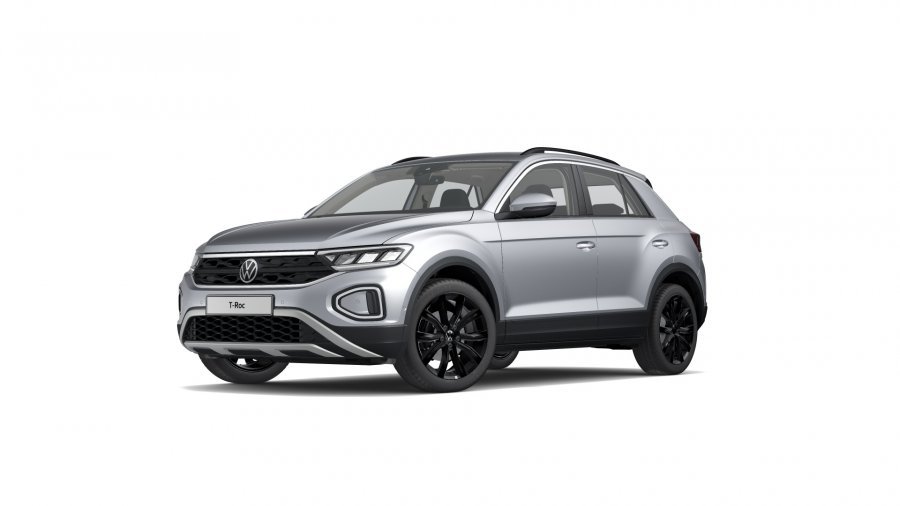 Volkswagen T-Roc, T-Roc Life 1,5 TSI 110 kW 6G, barva stříbrná