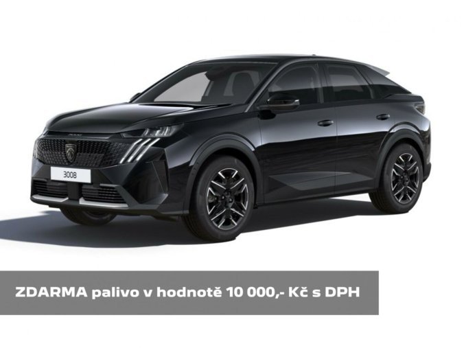 Peugeot 3008, Peugeot 3008 GT Hybrid 145 e-DCS6, barva černá