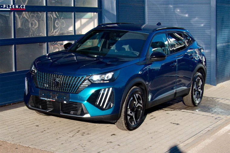 Peugeot 2008, Peugeot 2008 ALLURE PureTech 100 S&S MAN6, barva modrá