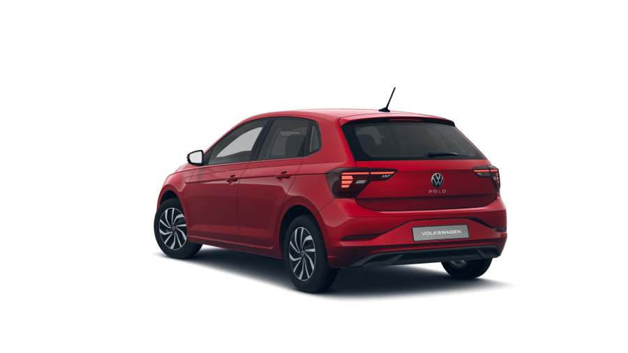 Volkswagen Polo, Polo People 1,0 TSI 70 kW 5G, barva červená