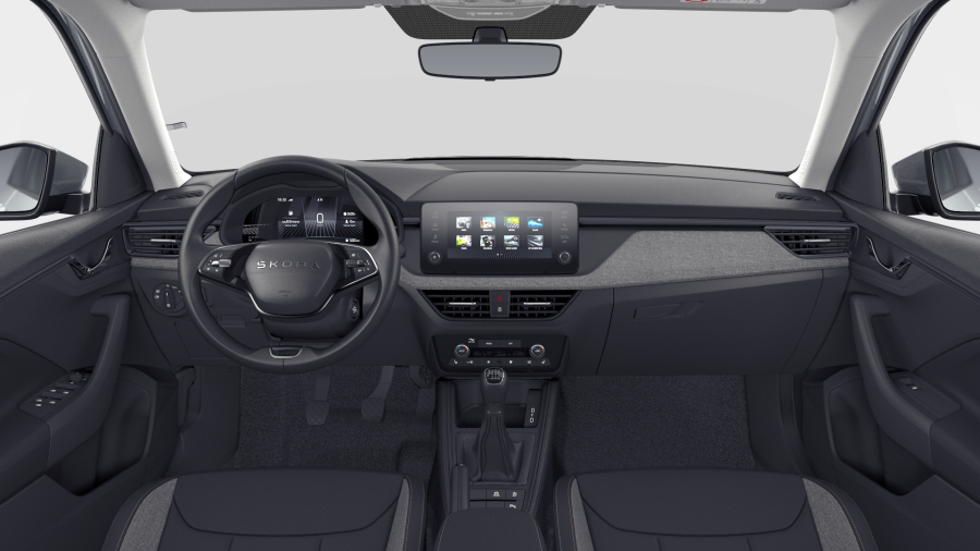Škoda Kamiq, 1,0 TSI 85 kW 6° manuální, barva stříbrná