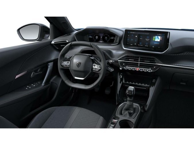 Peugeot 2008, Peugeot 2008 ALLURE Hybrid  136 e-DCS6, barva modrá