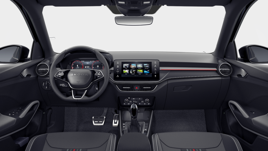 Škoda Fabia, 1,5 TSI 130 kW 7° automatická DSG, barva černá