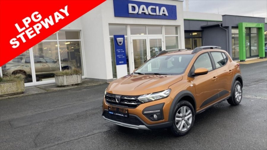 Dacia Sandero, Stepway Comfort TCe 100 LPG, barva oranžová