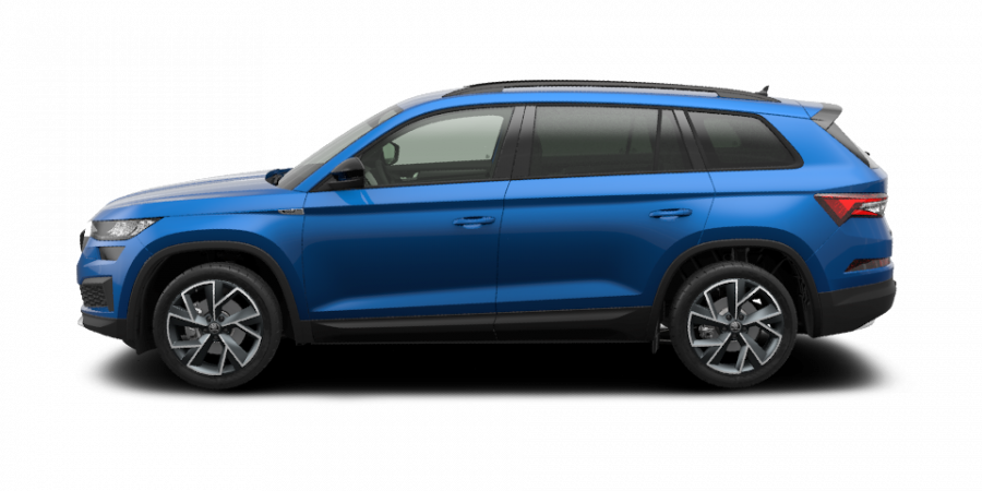 Škoda Kodiaq, 2,0 TDI 147 kW 7-stup. automat. 4x4, barva modrá