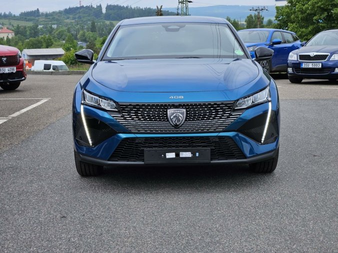 Peugeot 408, Peugeot 408 ALLURE Plug-in HYBR.225 e-EAT8, barva modrá