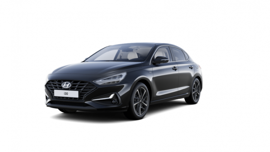 Hyundai i30, 1,5 T-GDI 117 kW iMT MHEV, barva černá