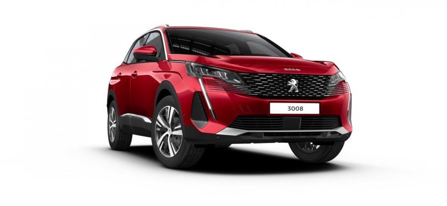 Peugeot 3008, ALLURE PACK 1.5 BlueHDi 130 S&S MAN6, barva červená