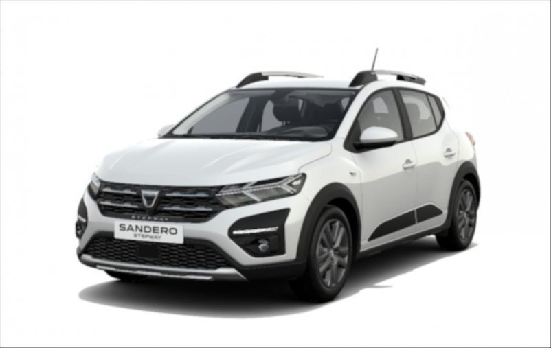 Dacia Sandero, 1,0   Stepway Comfort TCe 90 SKLADEM, barva bílá
