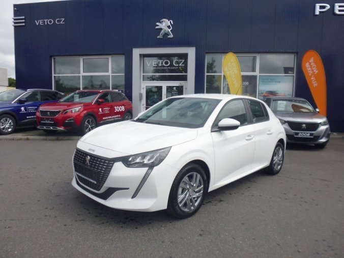Peugeot 208, ACTIVE 1.2 PT 100k MAN6, barva bílá