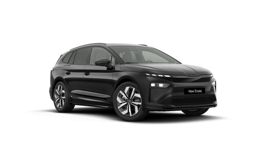 Škoda Enyaq iV, 82 kWh 1° automatická 4x4, barva černá