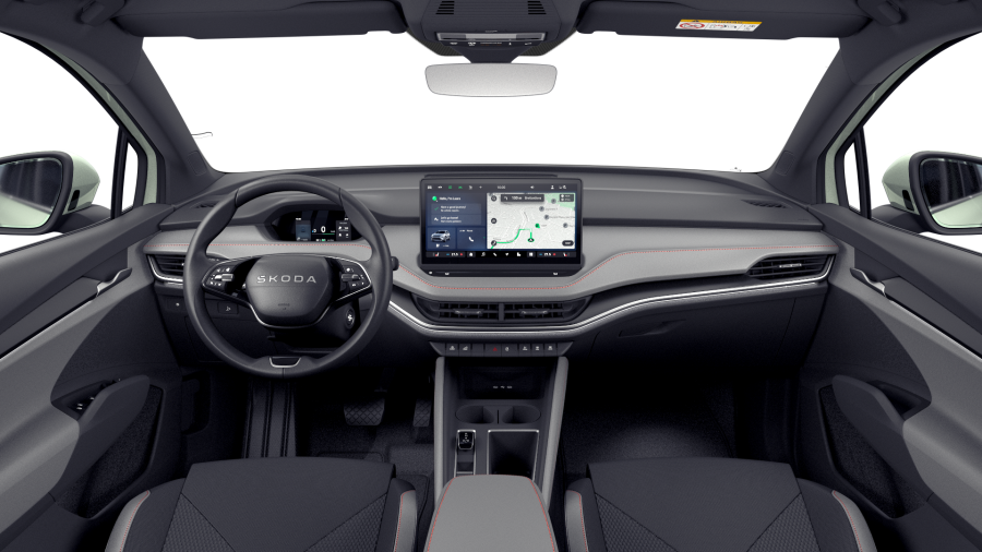 Škoda Elroq, 63 kWh 1° převodovka, barva zelená