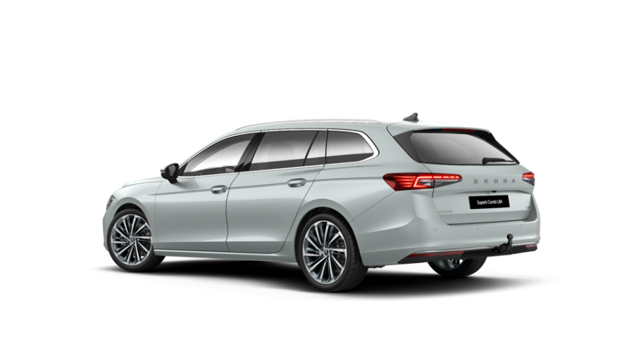 Škoda Superb, 2,0 TDI 142 kW 7-stup. automat. 4x4, barva stříbrná