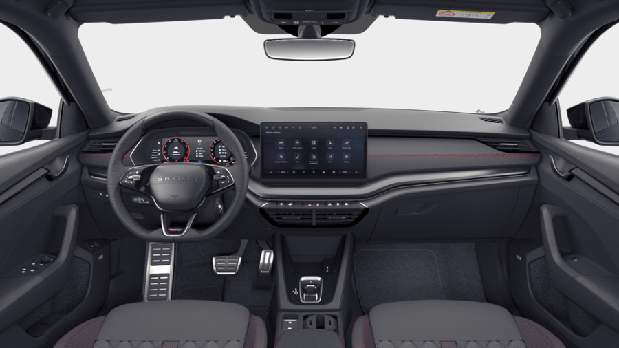 Škoda Octavia, 2,0 TSI 195 kW 7° automatická DSG, barva černá