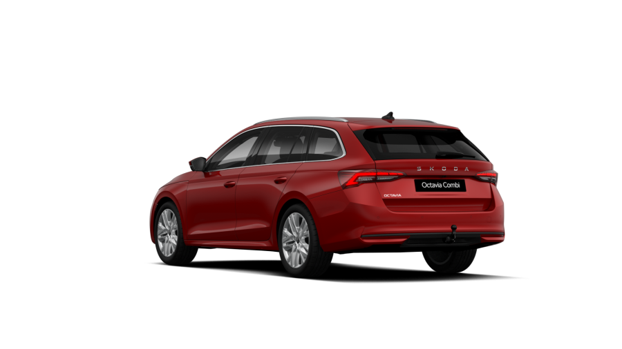 Škoda Octavia, 2,0 TDI 110 kW 7° automatická DSG, barva červená