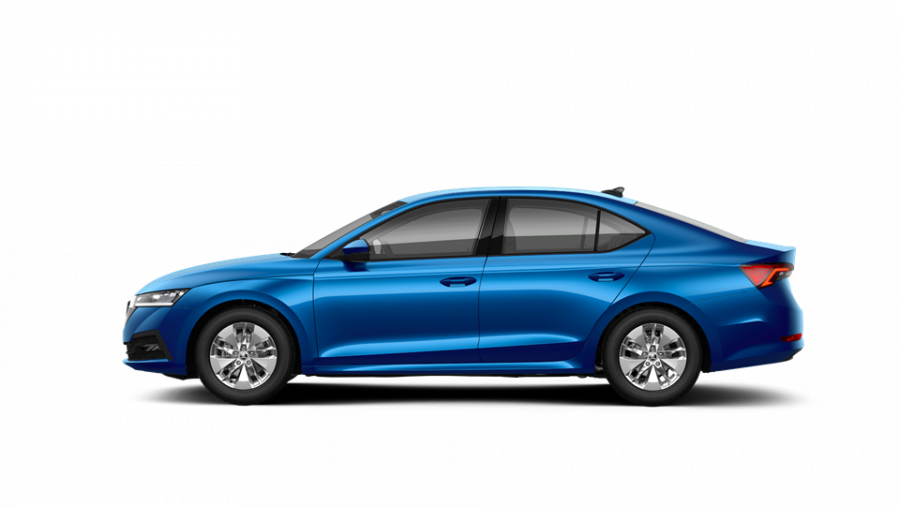 Škoda Octavia, 1,0 TSI 81 kW 6-stup. mech., barva modrá