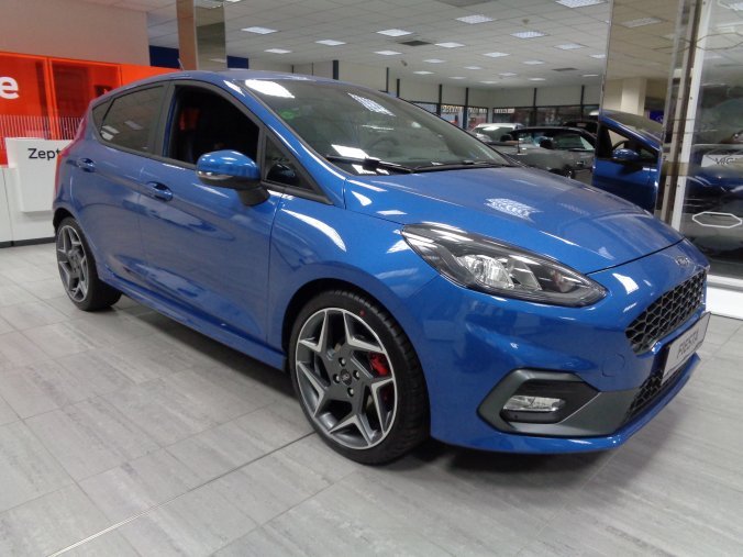 Ford Fiesta, FIESTA 5D, ST, 1.5 ECOBOOST 200 K, 6ST MAN, barva modrá