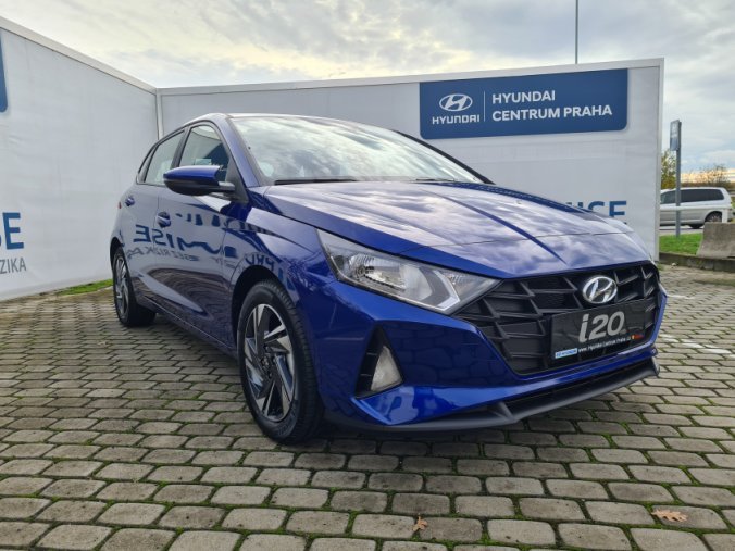 Hyundai i20, 1,2 DPI 5 st. manuální, barva modrá