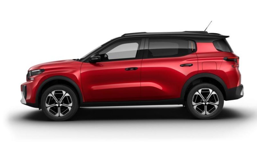 Citroën C3 Aircross, MAX Hybrid 145k Automatic, barva červená